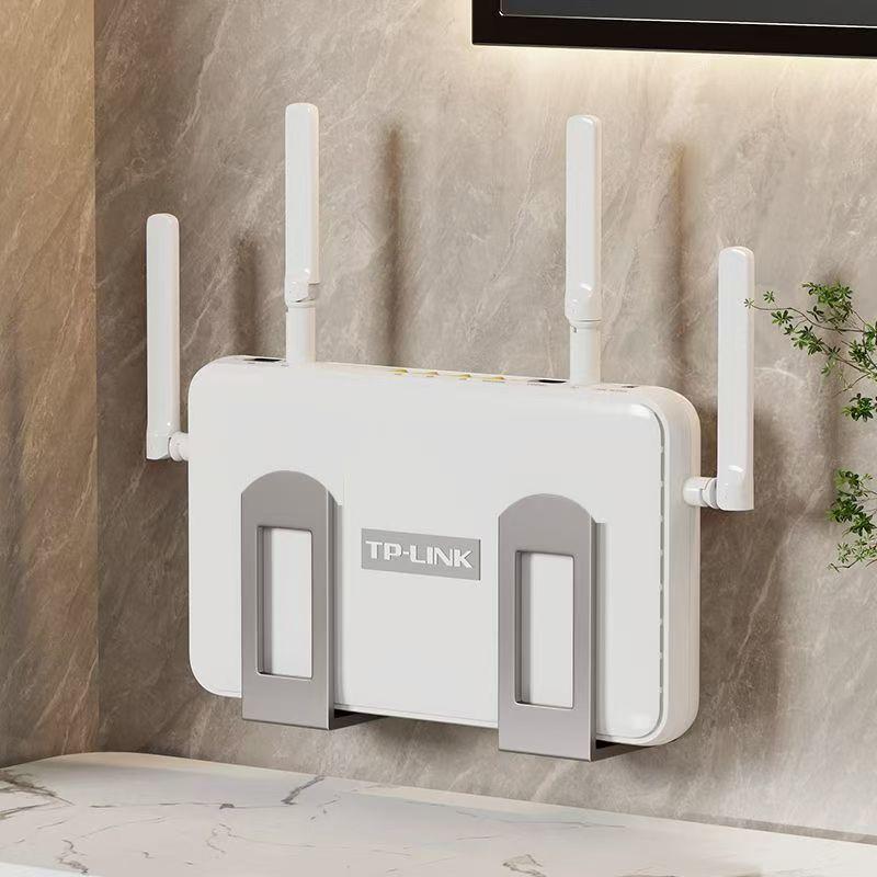 Home Cinema In - 2 Stück Wandmontierte Router-Aufbewahrungsbox WLAN-Gerätehalterung Set-Top-Box
