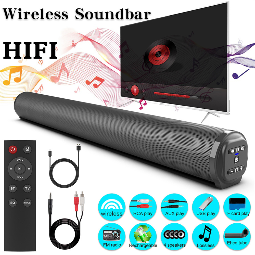 Sound Bar TV Sound System Blue – Home Cinema Wireless Speakers Bewertung und Preis