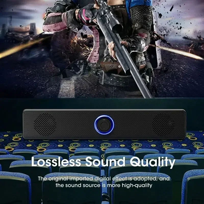 2.1-Kanal-Soundbar für TV/PC,  – Home Cinema With Wireless Rear Speakers Bewertung und Preis