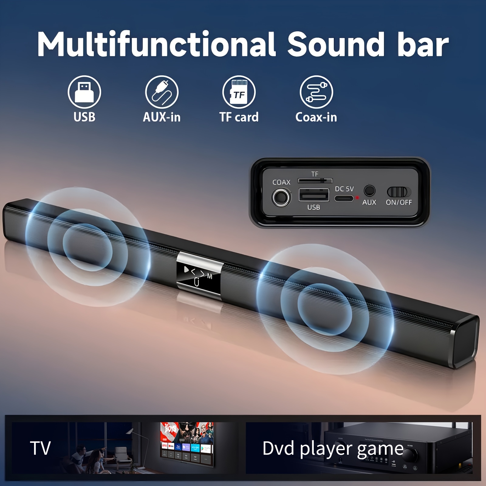 Soundbar Kino-Soundbar Hifi Ka – Home Cinema With Wireless Rear Speakers Bewertung und Preis