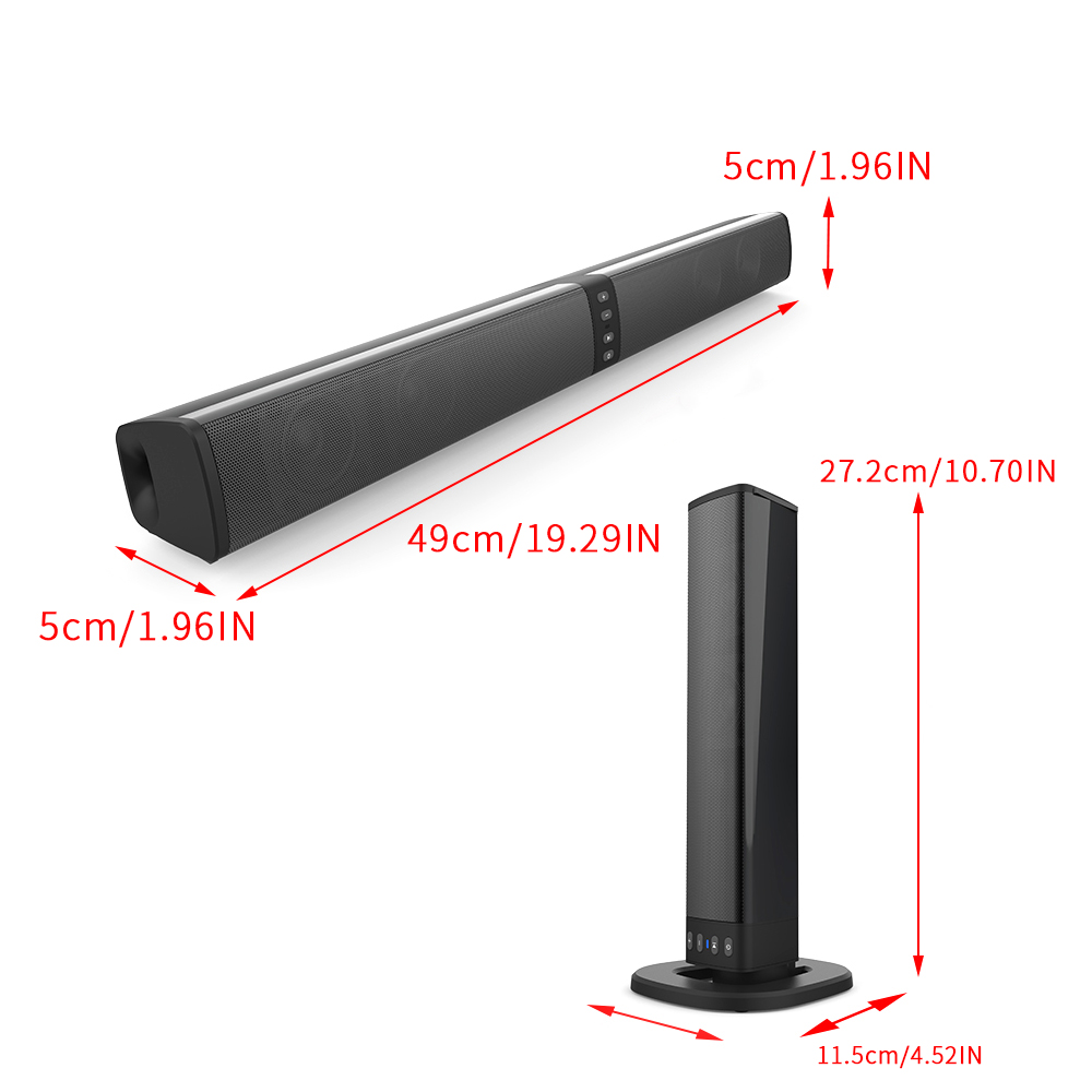 Leistungsstarke Soundbar Sound – Home Cinema Wireless Speakers Bewertung und Preis
