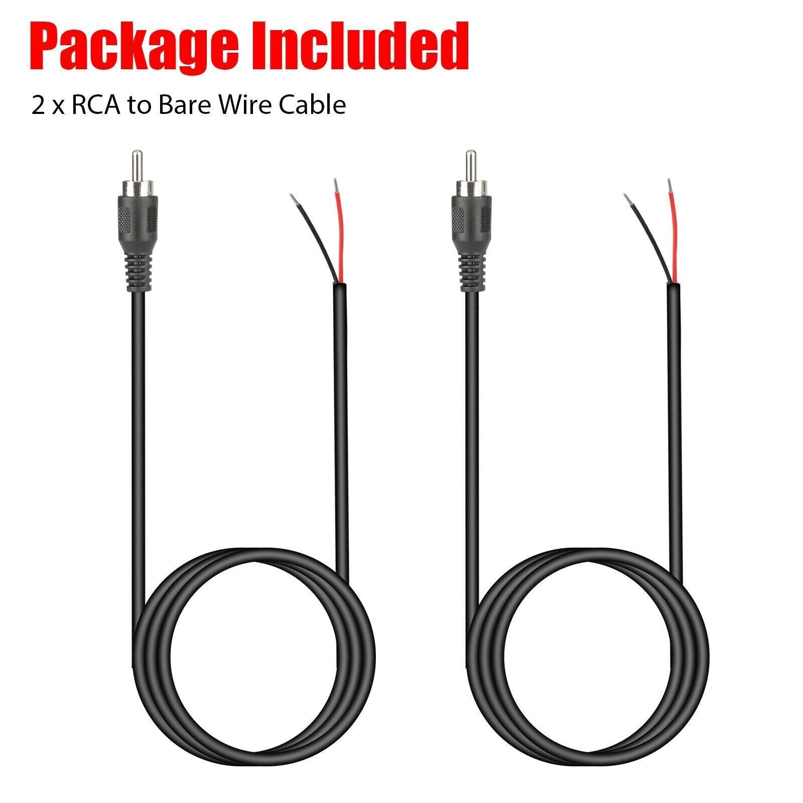 2er-Pack 10ft RCA-Stecker auf  – Home Cinema Speaker System Bewertung und Preis