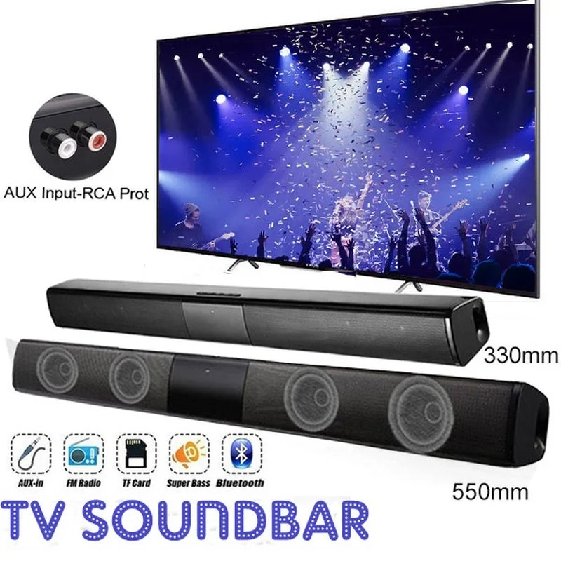 40W High Power Soundbar für TV – Home Cinema Speaker System Bewertung und Preis