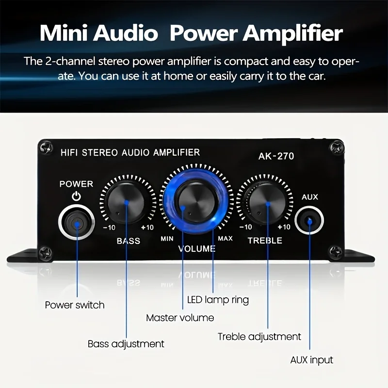 AK-270 400W Mini-Leistungsvers – Home Cinema Speaker System Bewertung und Preis