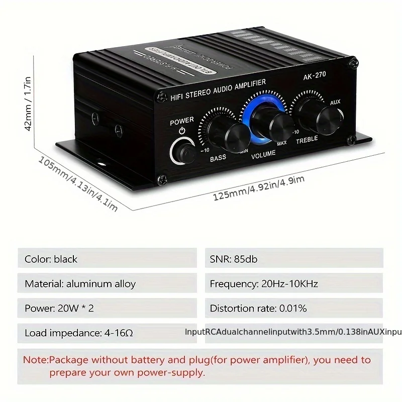 AK-270 400W Mini-Leistungsvers – Home Cinema Speaker System Bewertung und Preis