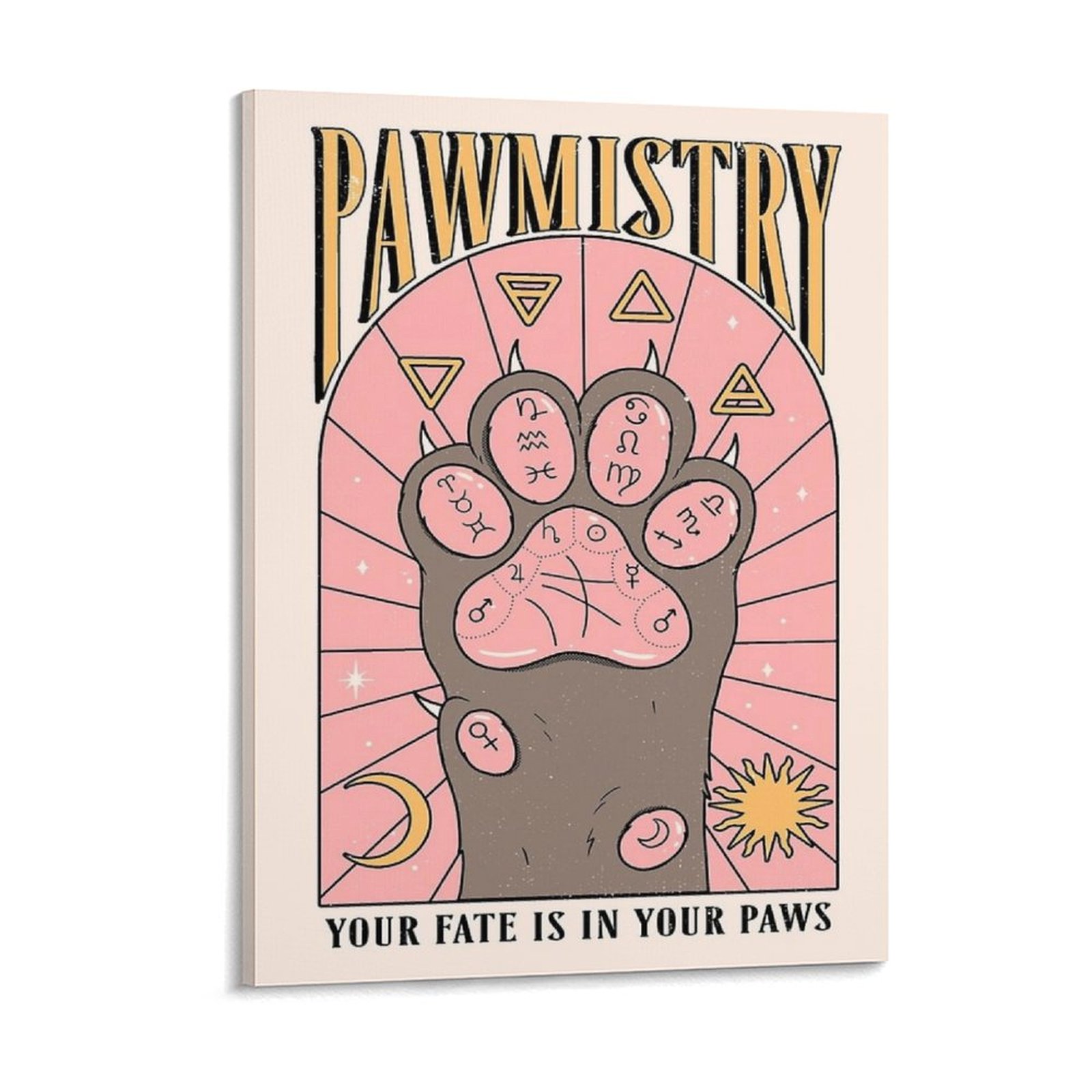 Pawmistry Leinwandgemälde, Pos – Home Cinema In Bewertung und Preis