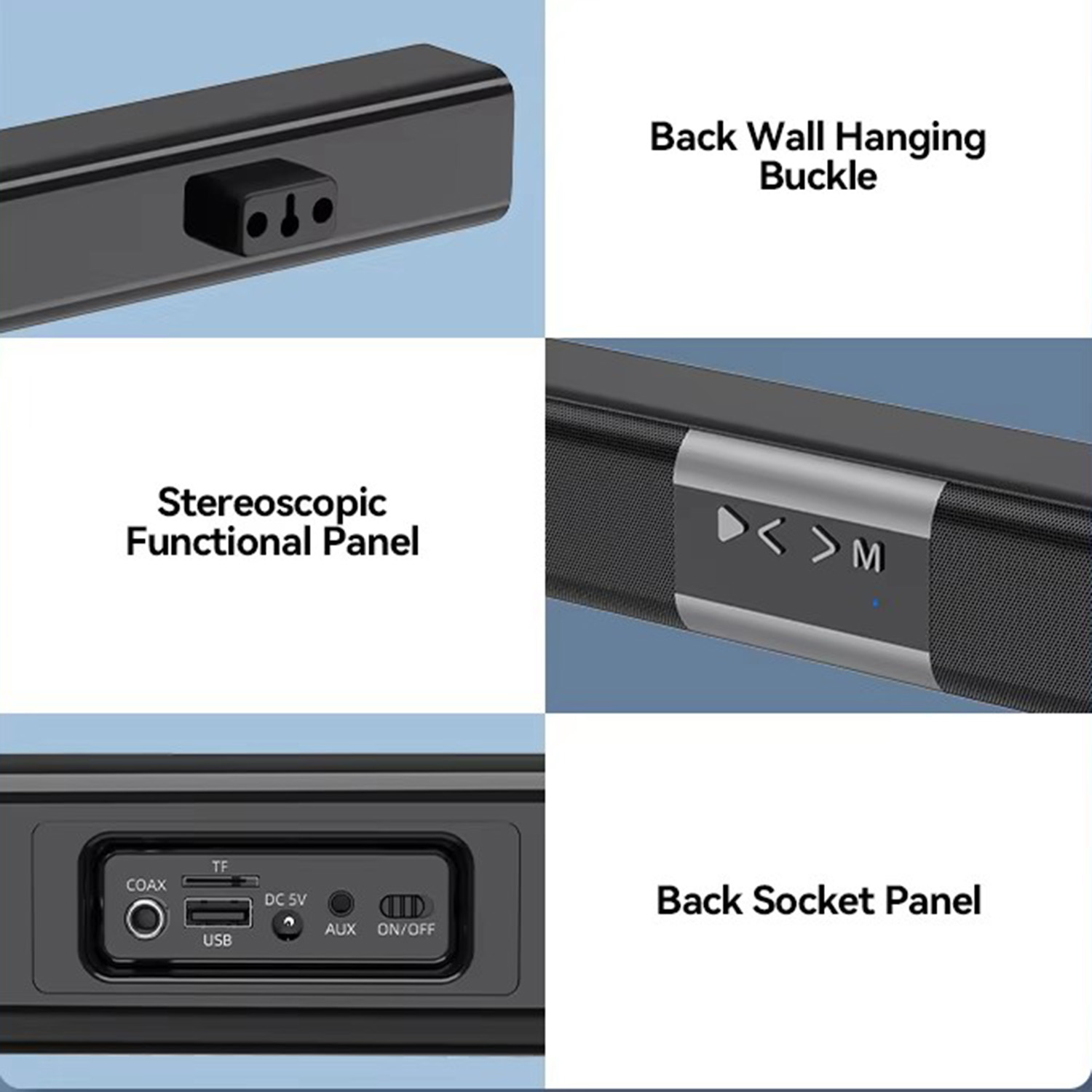 Soundbar Kabelloser Lautsprech – Home Cinema With Wireless Rear Speakers Bewertung und Preis