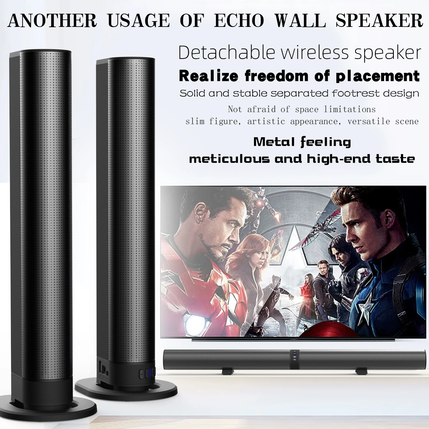 FM-Soundbar, TV, Bluetooth-Lau – Home Cinema Wireless Speakers Bewertung und Preis