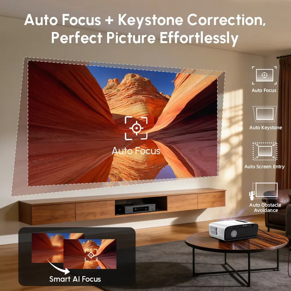 NewA9S 4k Projektor Autofokus  – Home Cinema Speaker System Bewertung und Preis